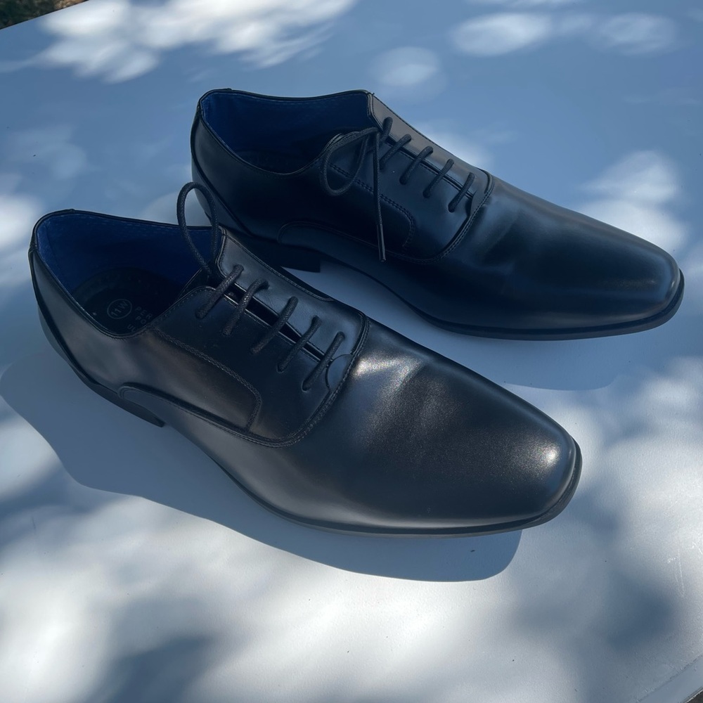Perry Ellis Black Men's Dress Shoes Size 11